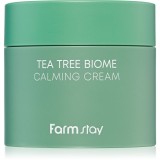 Farmstay Tea Tree Biome crema calmanta cu extract din arbore de ceai 80 ml