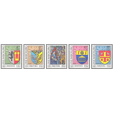 Luxemburg 1982 - Craciun-steme, serie neuzata