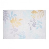 Covor printat, LEAFS 160x230 cm, lavabil cu spate antialunecare, inaltime fir 3mm