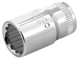 Tubulară 1/4 12-puncte 24,7mm Oțel Aliat