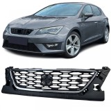 Grila de upgrade sport cu cadru cromat, potrivita pentru Seat Leon FR 5F 2012-2016 Performance AutoTuning