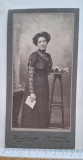 Cabinet photo Wandelmann &ndash; Bucuresci C. Victoriei 43 &ndash; 1909 &ndash; 10,8&times;17,5 cm
