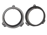 Inele adaptoare difuzor 165 mm plug &amp; play pentru Audi, Seat si Toyota