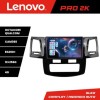 Navigatie Toyota Hilux 2008-2014 Lenovo Kit-143 8 core QLED 2K 12+256 360 Android Waze USB Navigatie Internet Youtube Radio CarStore Technology