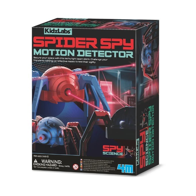 Kit stiintific detectiv , senzor de miscare paianjen KidzLabs