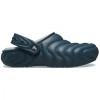 Saboti Crocs Classic Lined Overpuff Clog Albastru - Nightfall, 38, 39, 41 - 43, 45