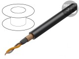 Cablu Microfon Negru OFC 2x0,25mm&sup2;