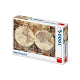 Puzzle - Harta istorica (1000 piese), Dino