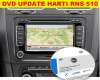 VW Dvd Harti Navigatie Volkswagen RNS 510 VW Passat VW Tiguan GPS EUROPA 2023