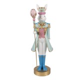 Cumpara ieftin Figurina Iepuras Paste polirasina multicolora 10x9x31 cm
