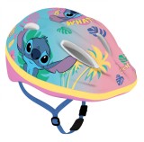Casca biciclisti copii Stitch, culoare albastru, marime M(52-56 cm) Cod:59291SP