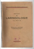 Noțiuni de laringologie clinică - Dr. G. Buzoianu, Tipografia &bdquo;Cartea Rom&acirc;nească&rdquo;, Cluj,1939, broșată