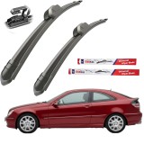 Cumpara ieftin Ștergătoare TeamCar&reg; Mercedes-Benz C/CL203 Coup&eacute; 07/2003&ndash;2007 (facelift) &ndash; Set față Flat