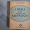 Opera lui Mihail Sadoveanu de I.Oprisan