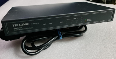 Router TP-LINK TL-R600VPN Broadband VPN, 1xWAN Gigabit, VPN Firewall DoS foto