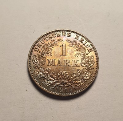 1 Mark Marca 1915 E Superba Piesa de Colectie foto
