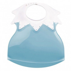 Baveta bebe ultra-soft ARLEQUIN Thermobaby, Myosotis blue foto