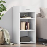VidaXL Dulap, alb, 45x42,5x93 cm, lemn prelucrat