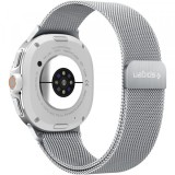 Cumpara ieftin Curea Spigen Metal Fit pentru Samsung Galaxy Watch9 / Watch8 / Watch8 Classic Series, Argintie AMP10121