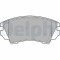 DELPHI LP2081 set placute frana,frana disc