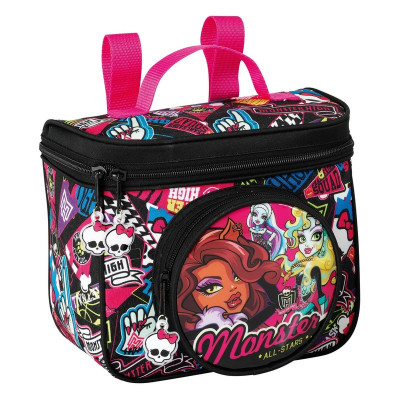 Ghiozdan rucsac termoizolant Monster High All stars 18 cm foto