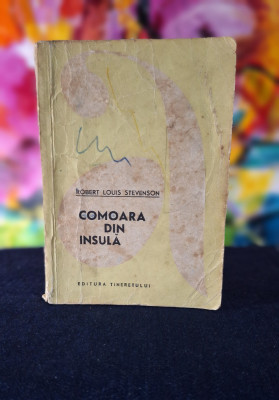 Carte - Comoara din insula - Robert Louis Stevenson (Aventura 1966) foto