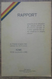 Rapport presente par la delegation des artisans patrons de Roumanie/ 1930