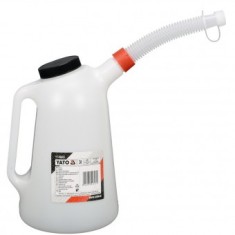 Recipient pentru ulei Yato YT-06983, gat flexibil, 3L