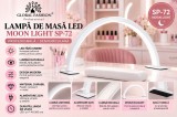 Lampă Masă LED Moon Light SP-72 Albă, Semicirculară - Birou, Dormitor, Design Modern, Eficientă Energetic