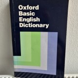 Shirley Burridge Oxford Basic English Dictionary - Carte dictionar, coperta brosata, editura Oxford University Press, 300 pagini
