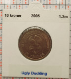 Danemarca 10 kroner 2005 - Ugly Duckling - km 898 - G011