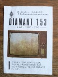 Instructiuni tv Diamant 153 fabricat Electronica / CD1P