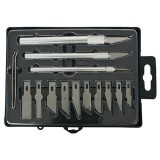 Cumpara ieftin Set cuttere de precizie, 17 piese, Strend Pro