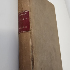 Carte veche 1878 colegat trei volume versuri carte cu autograf