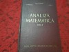 Analiza Matematica vol. 1 - M. Nicolescu, EDP 1966, 768 pagini, Cartonata