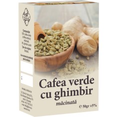 Cafea verde cu ghimbir 50gr
