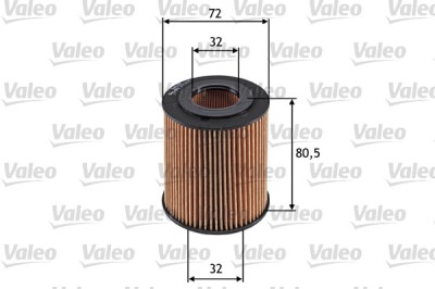 VALEO 586551 Filtru ulei foto