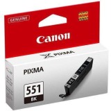 Cartus CLI-551 Black Ink tank pentru IP7250/ MG5450/ MG6350 BS6508B001AA, Canon