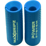 Cumpara ieftin Power System Mx Gripz m&acirc;nere priză pentru ganteră culoare Blue XL 2 buc