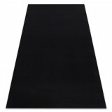 Covor anti-alunecare RUMBA o singură culoare negru, 100x100 cm, Patrat, Poliamida