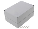 Carcasă universală IP68 GAINTA, dimensiuni 121mm x 171mm x 80mm, gri deschis