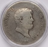 Regatul Celor Două Siciilii, 120 Grana 1856, Argint.