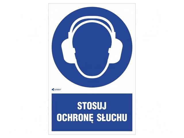 Indicator de Protecție Comandă Folie Autoadezivă 200mm