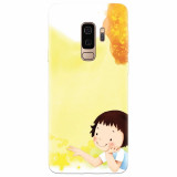 Husa silicon pentru Samsung S9 Plus, Child Autumn Paint Hd