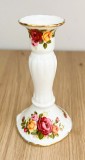 Sfesnic / Suport lumanare - gen Royal Albert - Cottage Rose, Seturi