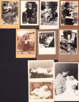 HST P1355 Lot 10 poze prof Eugen Pascu și familia Turda anii 1930 foto