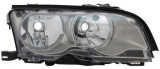 Far Bmw Seria 3 (E46) Coupe/Cabrio 07.2001-03.2003 BestAutoVest fata dreapta reflector negru, tip bec H7+H7 fara motoras