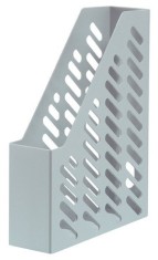 Suport Vertical Plastic Pentru Cataloage Han Klassik - Gri Deschis foto
