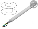 Cablu electric 1x0,5mm2 și 3x0,35mm2 OFC