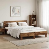 Cumpara ieftin Cadru de pat Lemn vechi 120 x 190 cm Lemn prelucrat